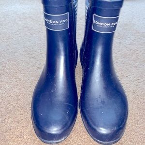 london fog tall rain boots